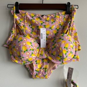 JCREW 2 piece bathing suit